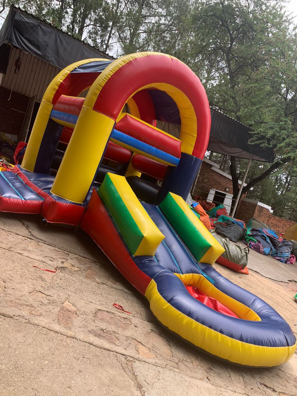 3 in 1 Jumping Castle with Roof